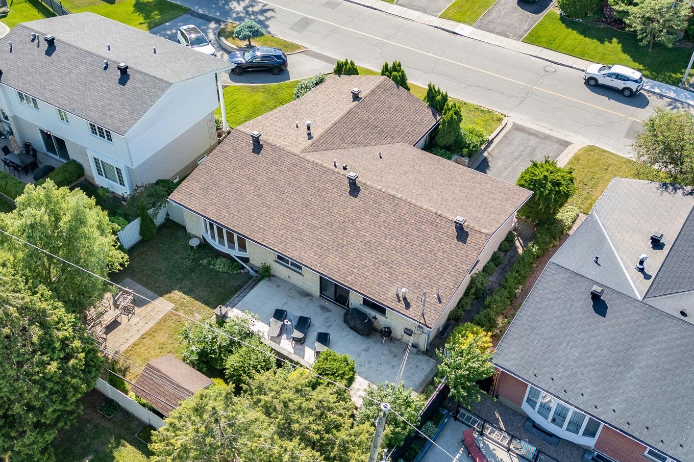 Aerial photo - 129 Rue Wilson, Dollard-Des-Ormeaux, QC - Outdoor With Deck Patio Veranda With View