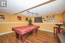 Rec Room from another angle with pot lights -