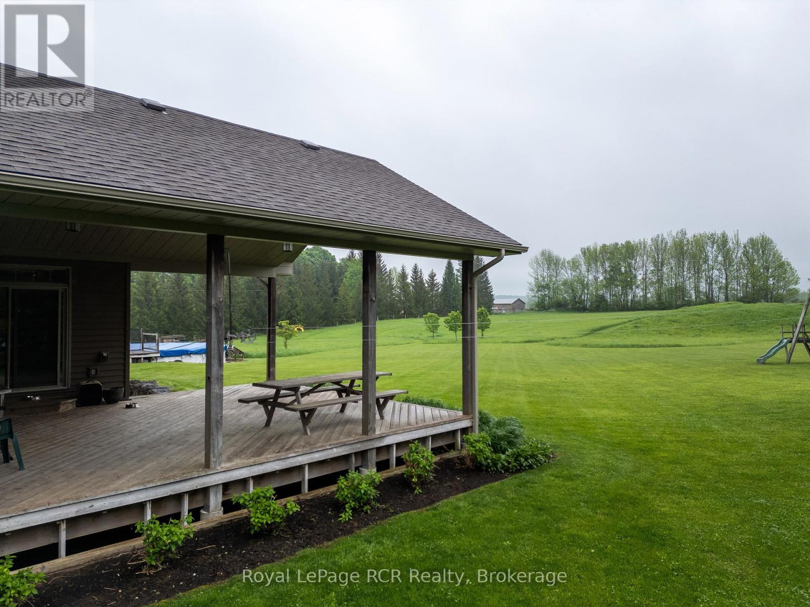 023038 Holland-Sydenham Townline, Chatsworth, ON - Outdoor With Deck Patio Veranda