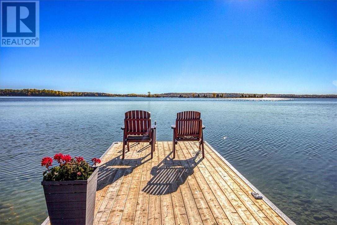 322 Cosby Subd Road, Mindemoya, ON - Outdoor With Body Of Water With Deck Patio Veranda With View