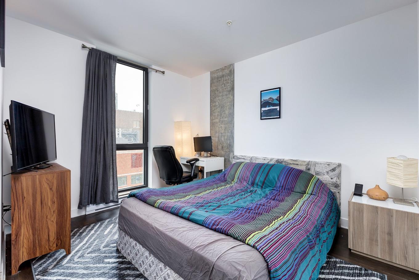 Primary bedroom - 610-1575 Rue Gareau, Montréal (Ville-Marie), QC - Indoor Photo Showing Bedroom