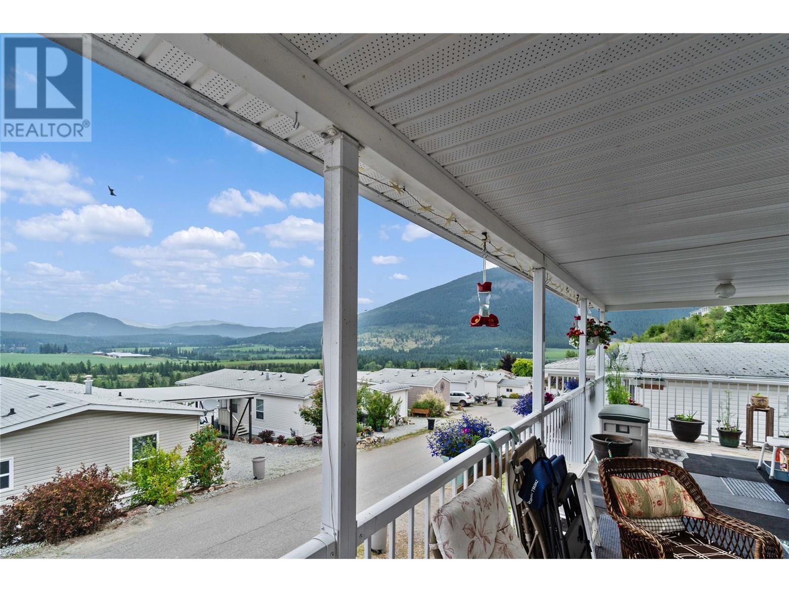 Deck View - 1885 Tappen Notch Hill Road Unit# 48, Tappen, BC