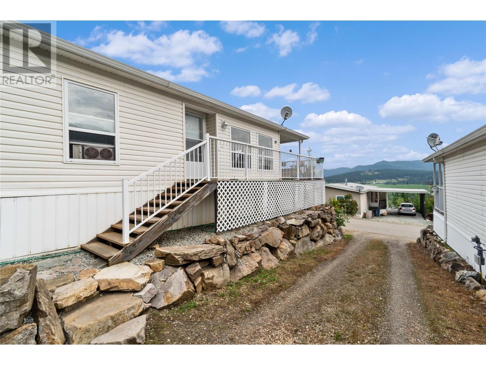 Main entry - 1885 Tappen Notch Hill Road Unit# 48, Tappen, BC