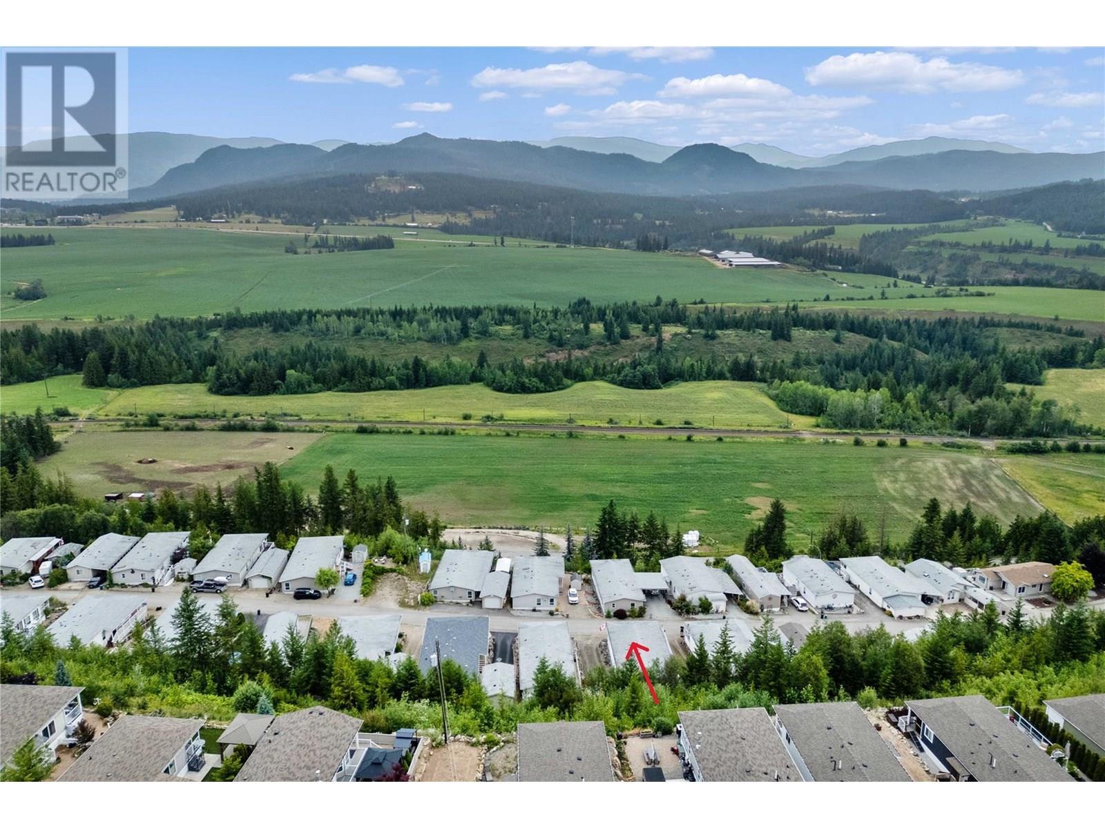 Ariel View - 1885 Tappen Notch Hill Road Unit# 48, Tappen, BC