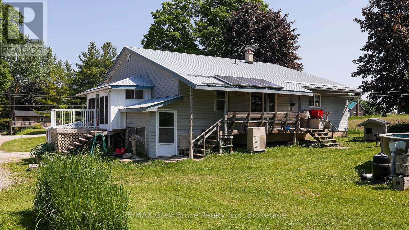 283 6 Concession, Arran-Elderslie, ON - Outdoor With Deck Patio Veranda With Exterior