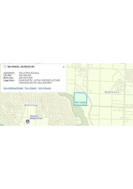 Glencoe Road, West Kelowna, BC