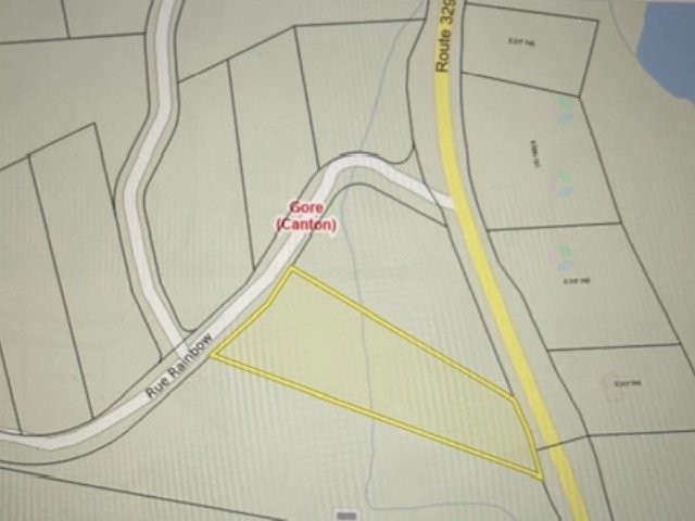 Terre/Terrain - Rue Rainbow, Gore, QC