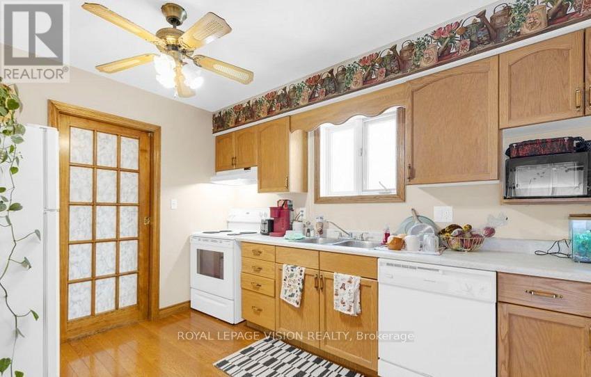 Land + Bldg - 1304 Hunt Club Road, Madoc, ON - Indoor Photo Showing Kitchen With Double Sink