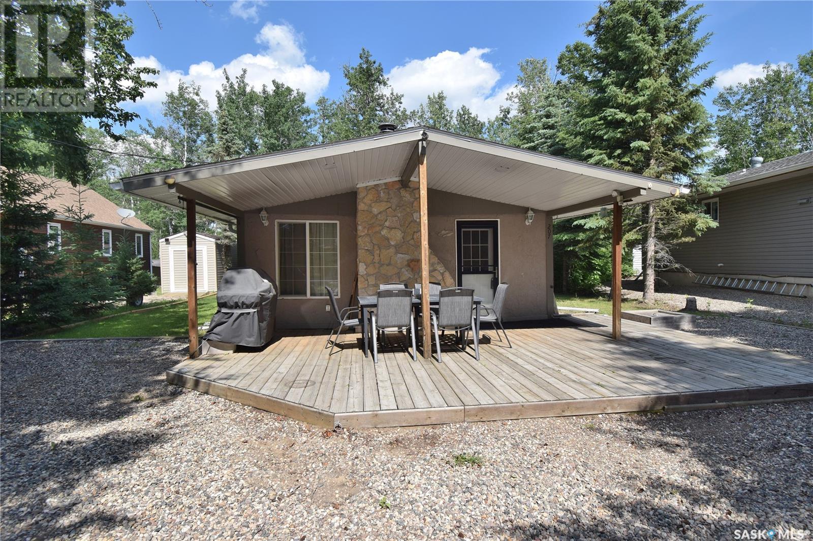 207 Jacobson Drive, Lakeland Rm No. 521, SK - Outdoor With Deck Patio Veranda With Exterior