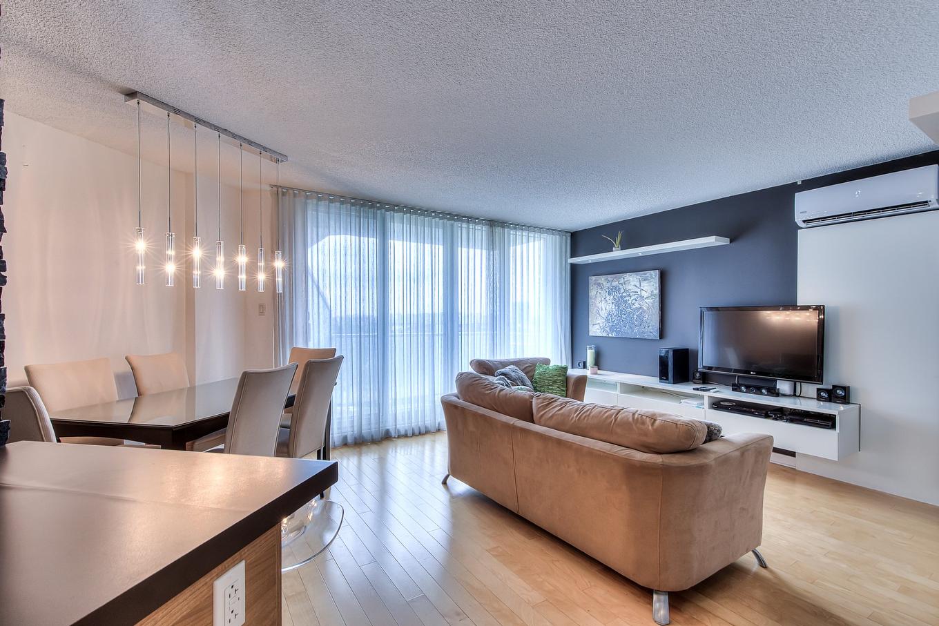 Vue d'ensemble - 1114-10550 Place De L'Acadie, Montréal (Ahuntsic-Cartierville), QC - Indoor Photo Showing Living Room