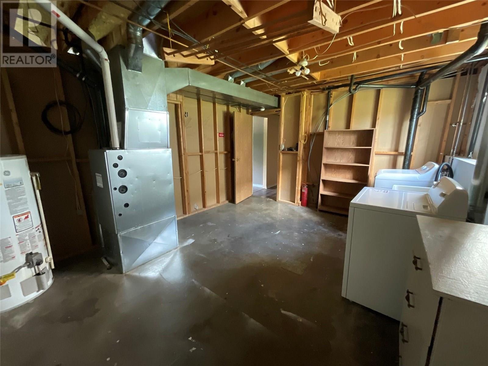 103 Hambrook Lane, Tumbler Ridge, BC - Indoor Photo Showing Basement