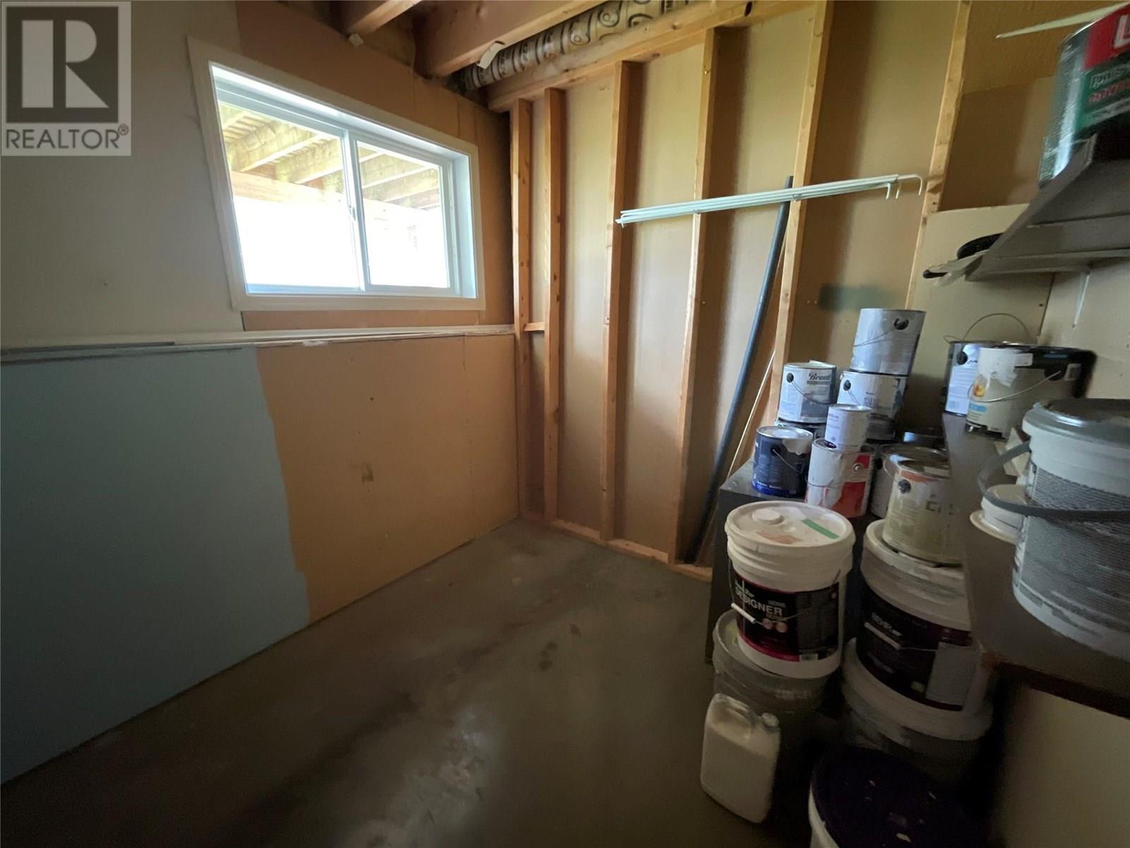 103 Hambrook Lane, Tumbler Ridge, BC - Indoor Photo Showing Basement