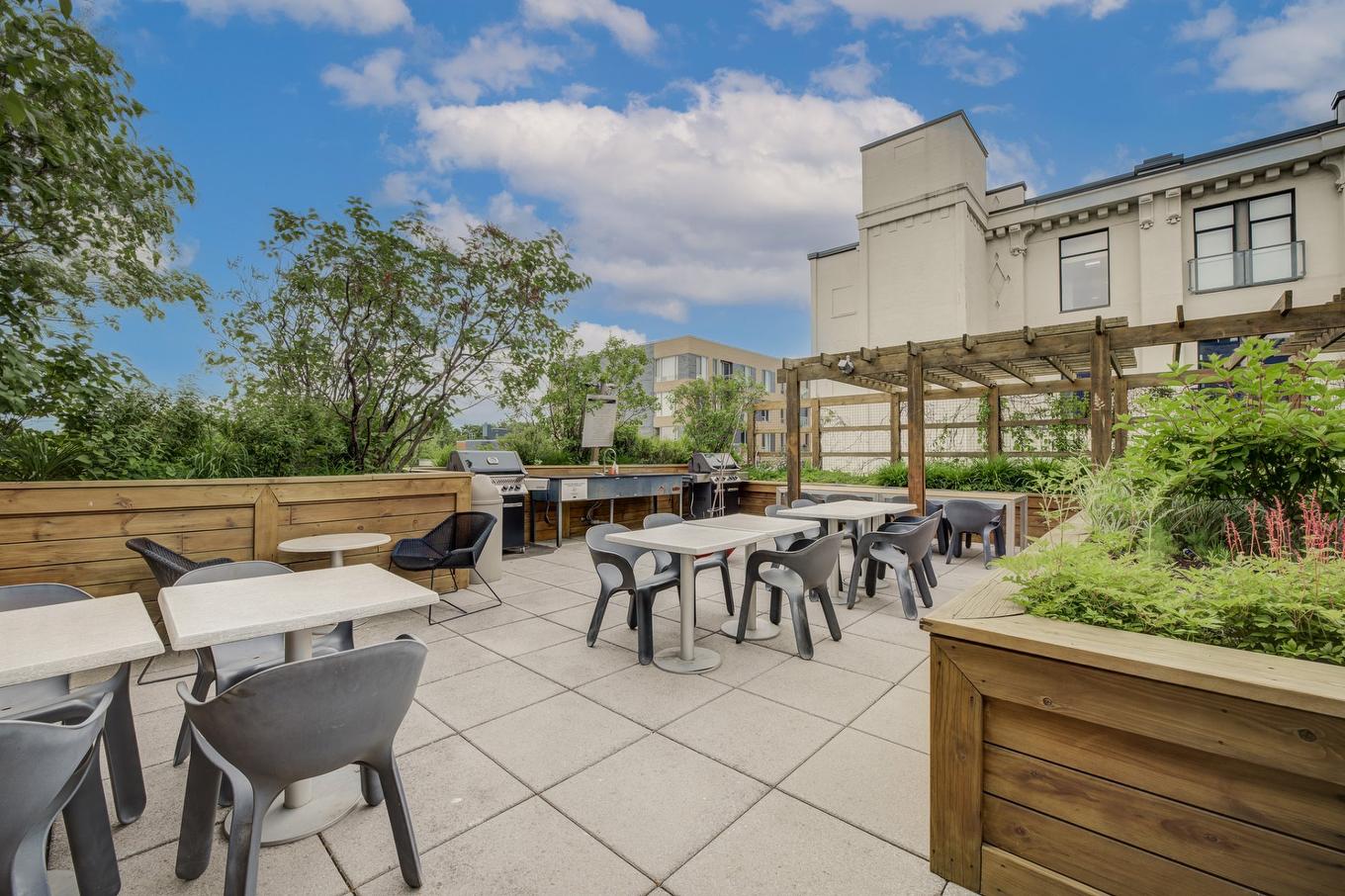 Terrasse - 107-738 Rue Bourget, Montréal (Le Sud-Ouest), QC - Outdoor With Deck Patio Veranda