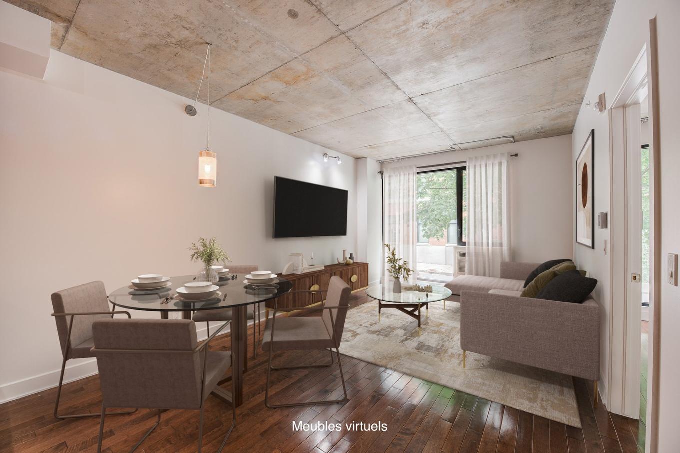 Salon - 107-738 Rue Bourget, Montréal (Le Sud-Ouest), QC - Indoor