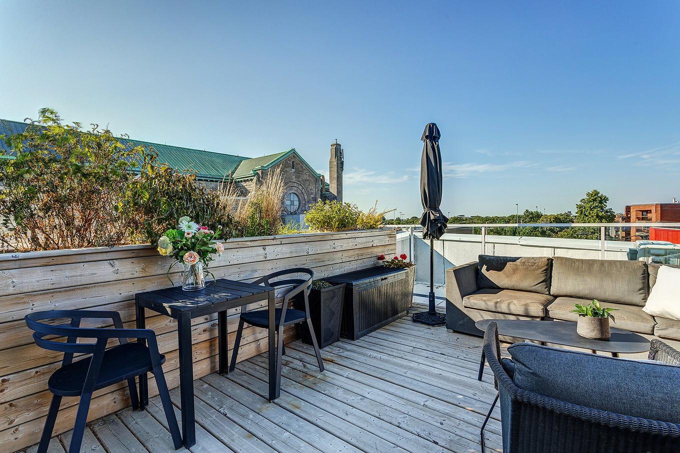 Terrasse - 301-800 Rue Villeray, Montréal (Villeray/Saint-Michel/Parc-Extension), QC - Outdoor