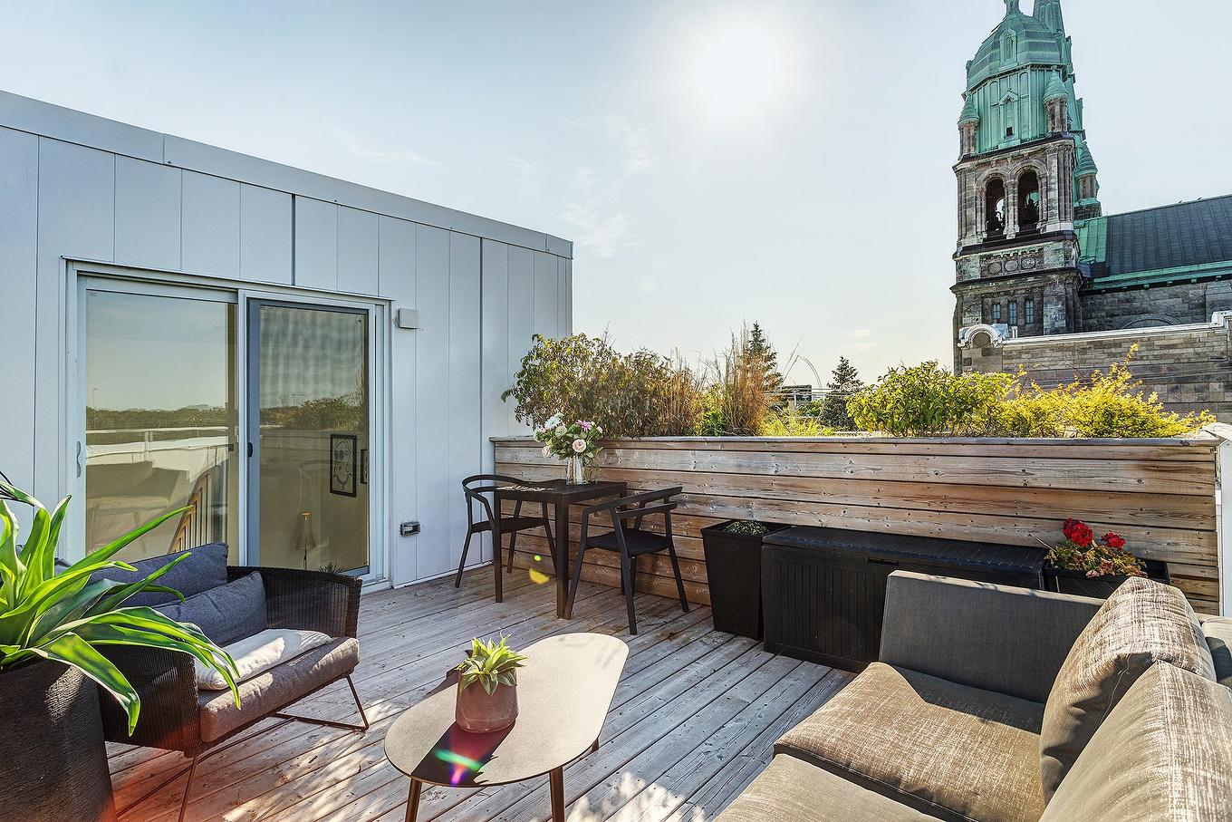 Terrasse - 301-800 Rue Villeray, Montréal (Villeray/Saint-Michel/Parc-Extension), QC - Outdoor With Exterior