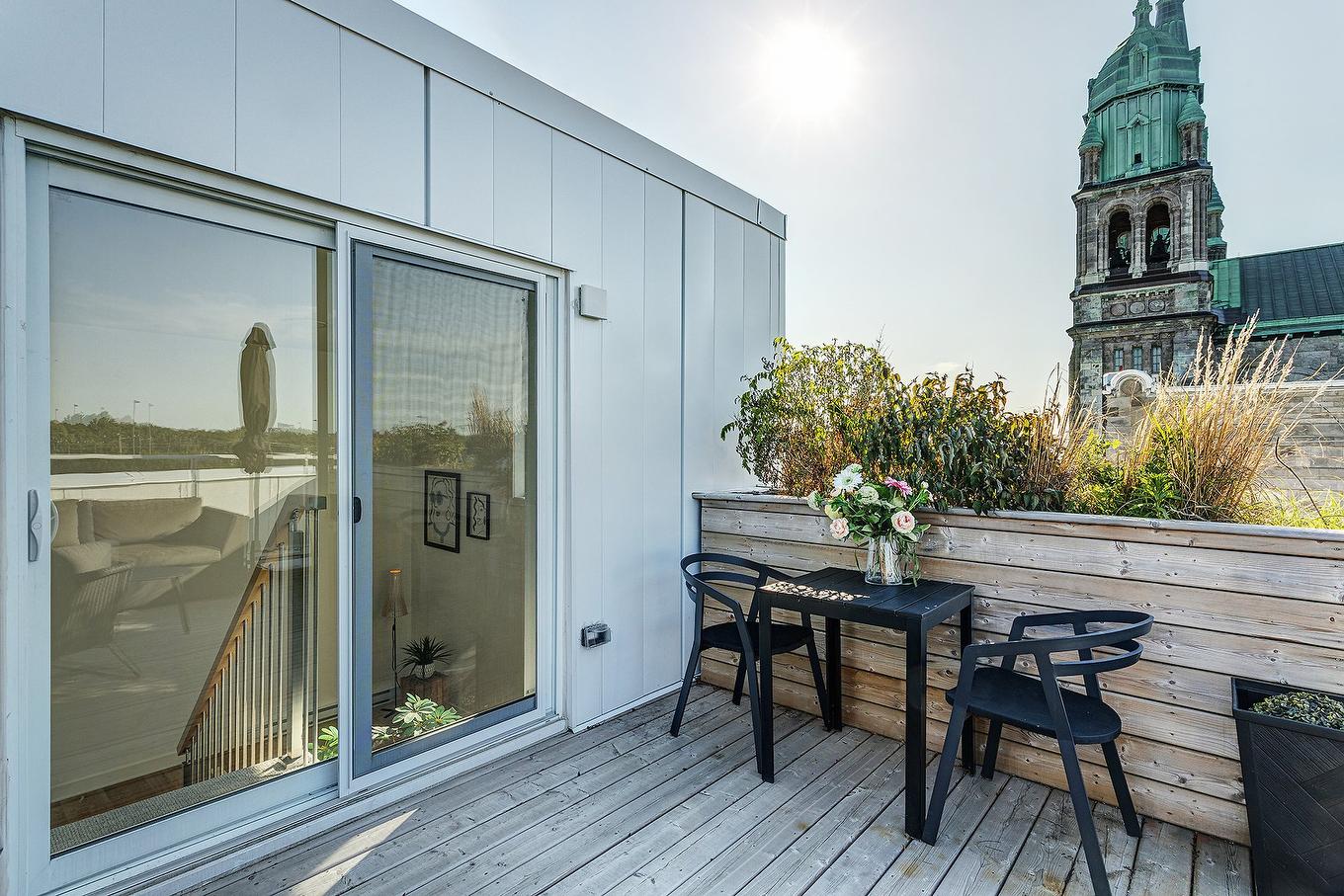 Terrasse - 301-800 Rue Villeray, Montréal (Villeray/Saint-Michel/Parc-Extension), QC - Outdoor With Exterior