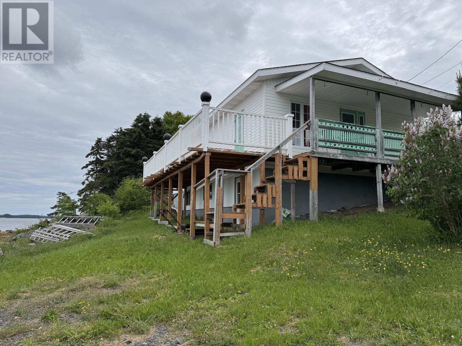 13 Southside Road, Boyd'S Cove, NL - Outdoor With Deck Patio Veranda