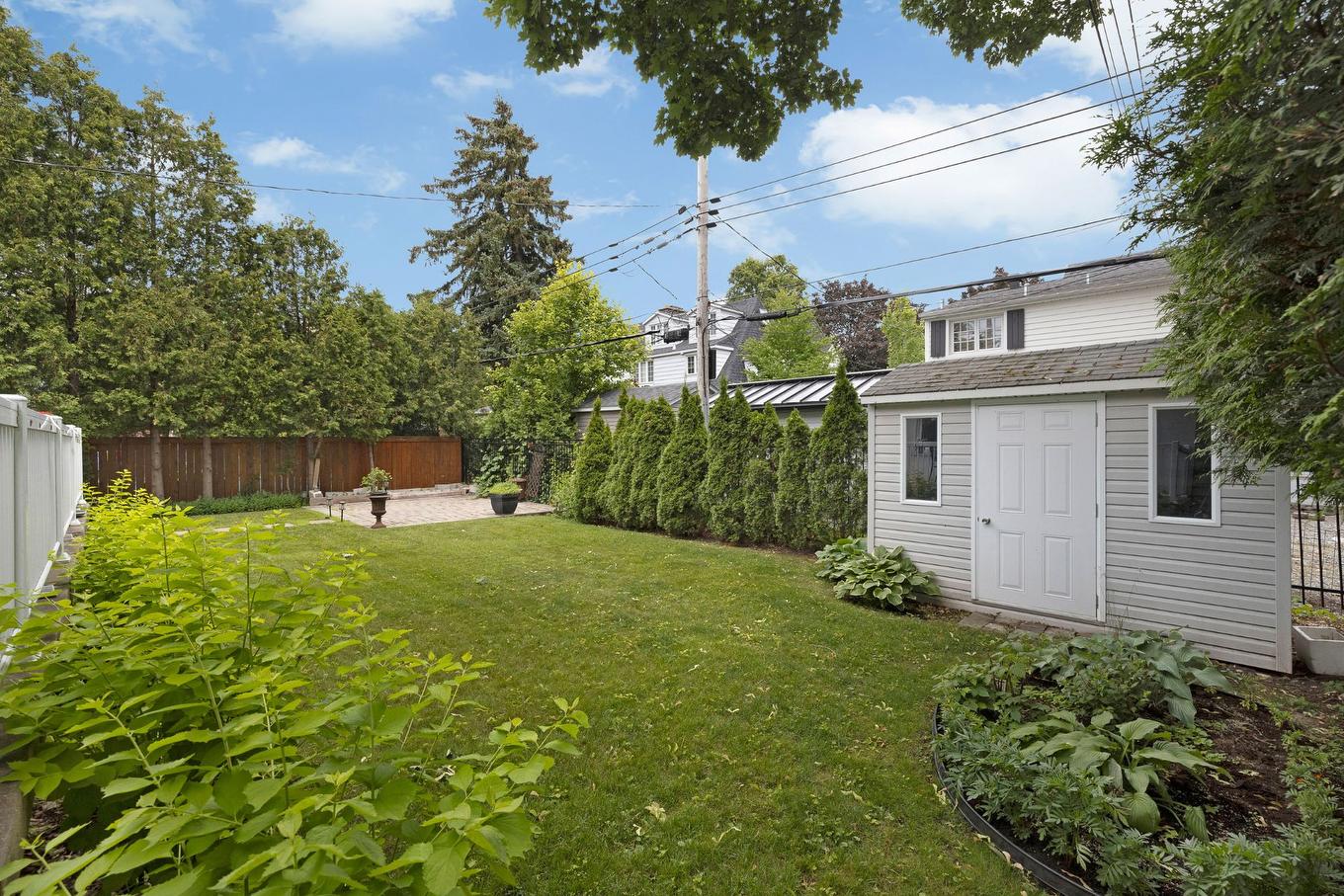 Backyard - 120 Ch. Strathcona, Mont-Royal, QC - Outdoor