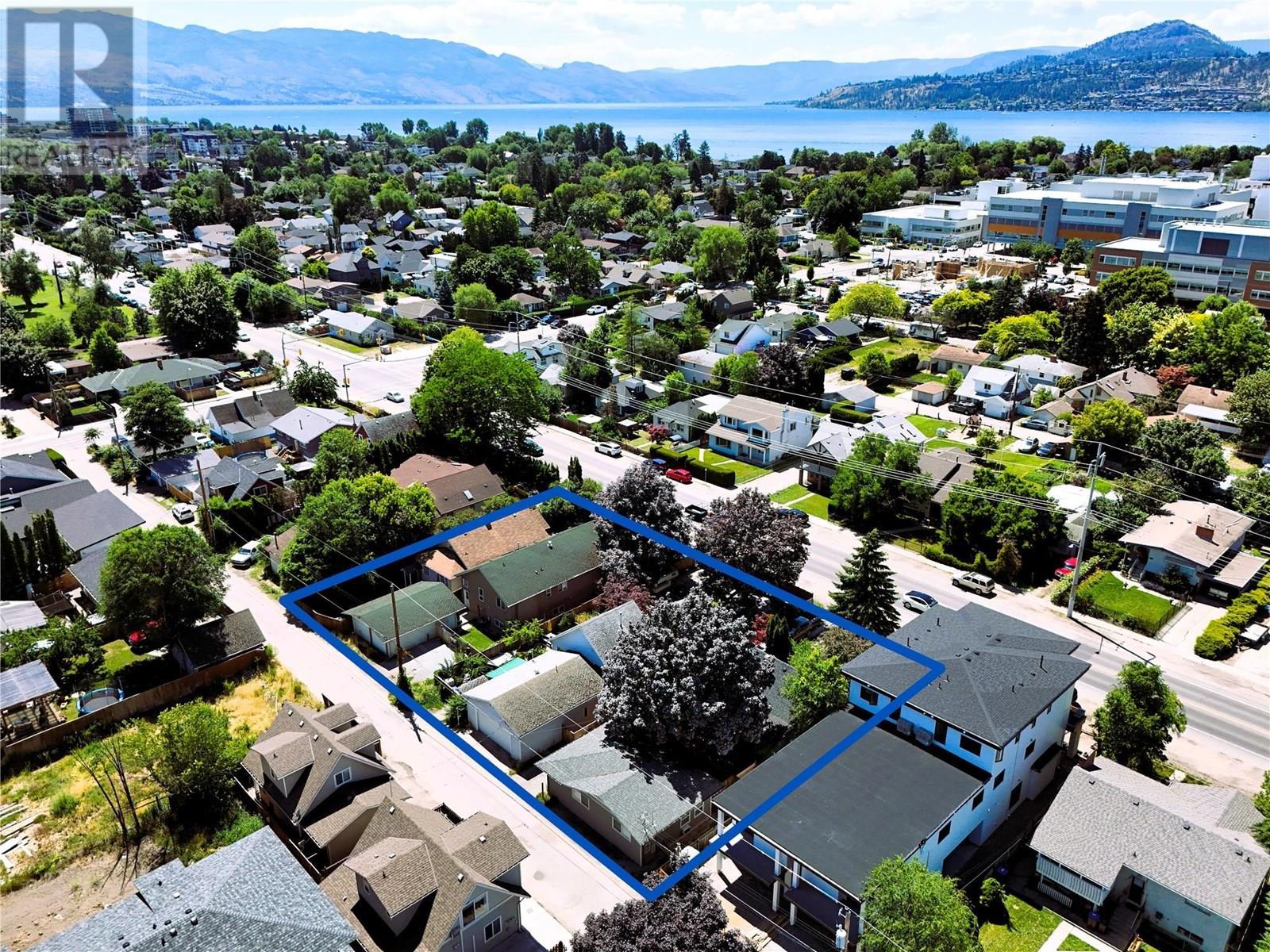 South West View - Lake Okanagan - 2237 Richter Street, Kelowna, BC - Outdoor With Body Of Water With View