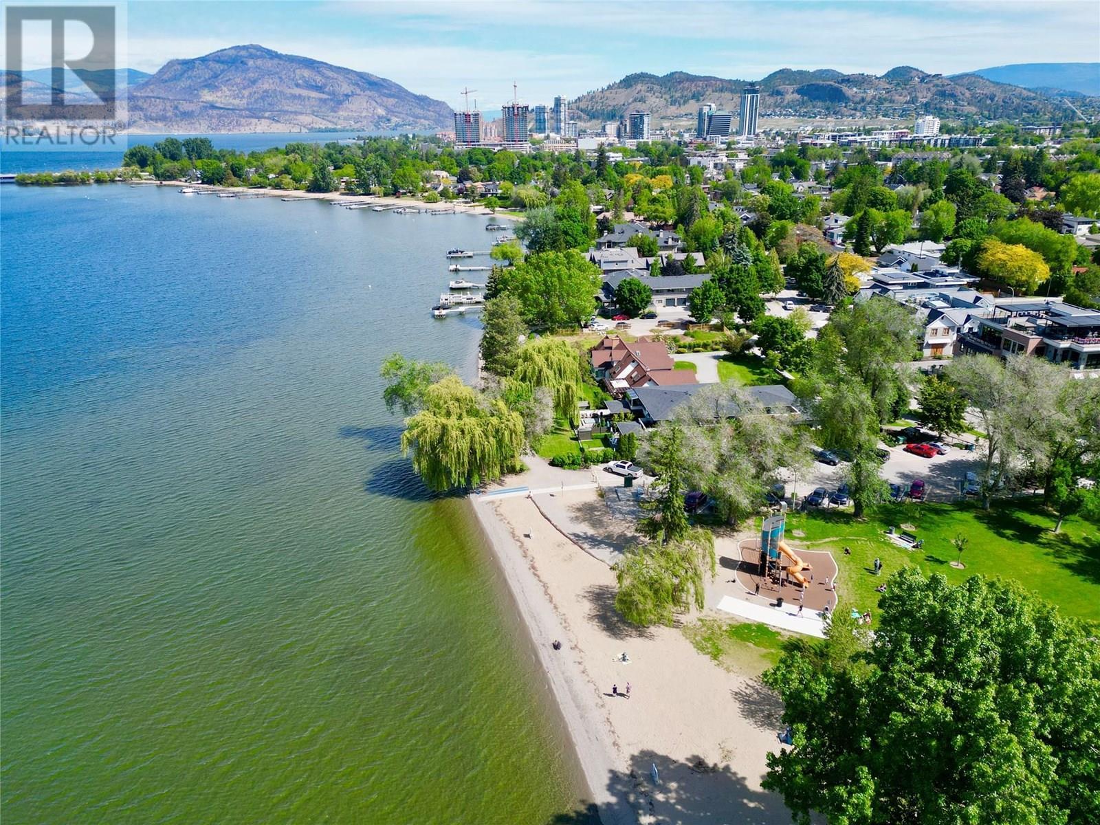 Strathcona Park Nearby - 2237 Richter Street, Kelowna, BC - Outdoor With Body Of Water With View