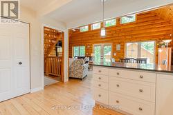 Solid maple flooring throughout -