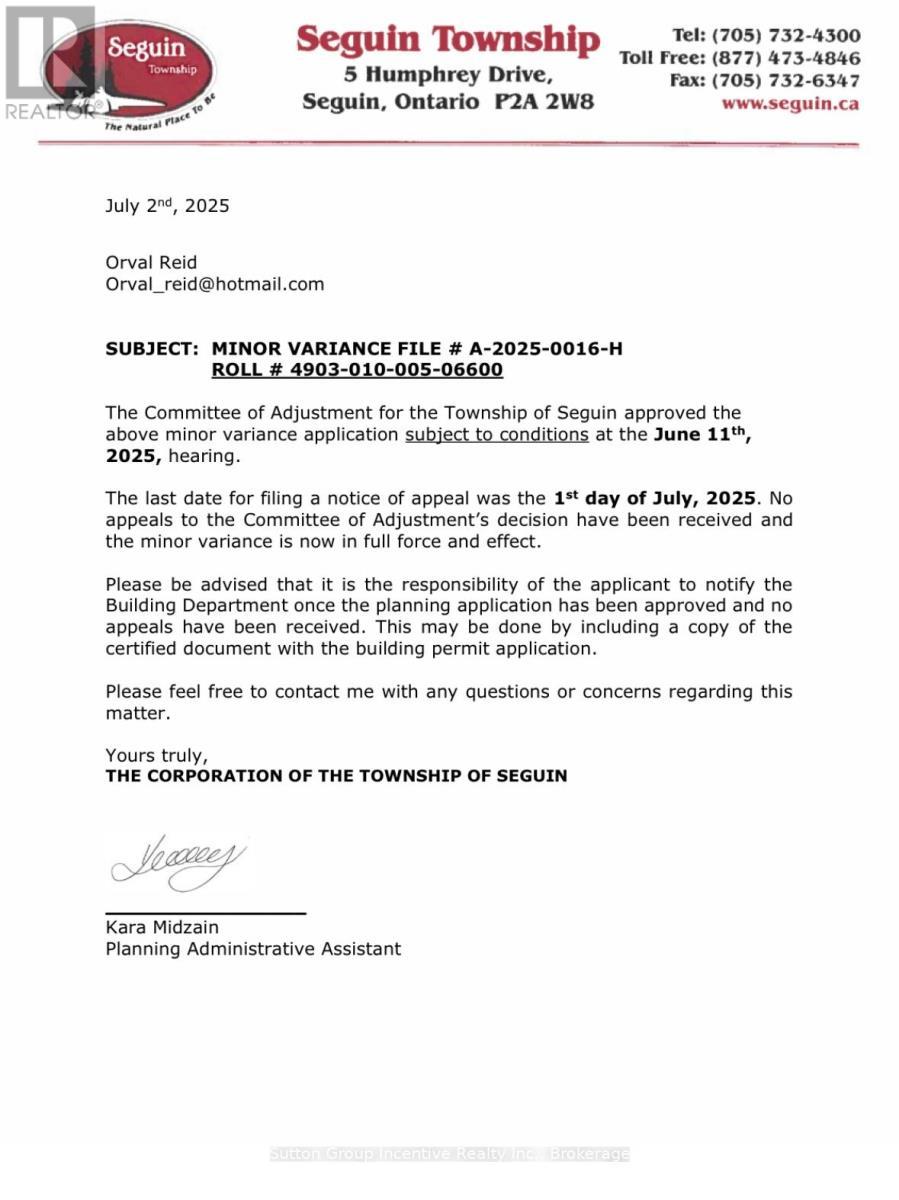 15 Gordon Point Lane, Seguin, ON - Other