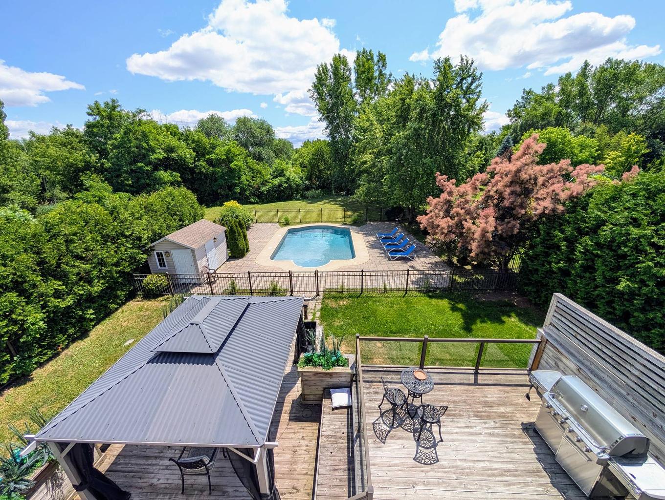 Cour - 2628 - 2630 Côte De Terrebonne, Terrebonne (Terrebonne), QC - Outdoor With In Ground Pool