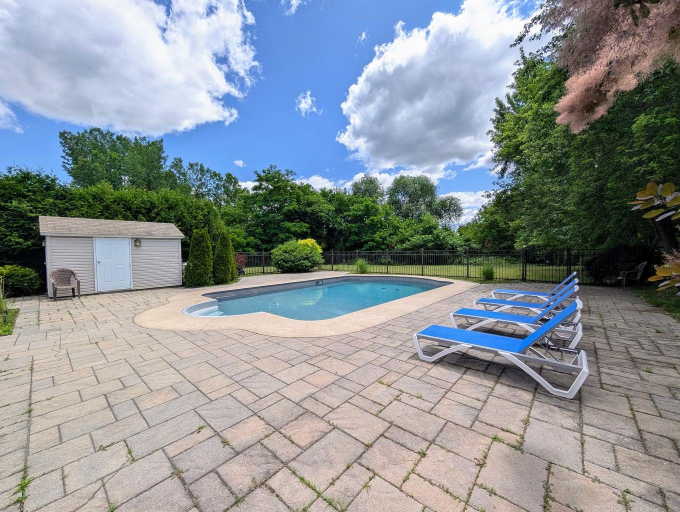 Cour - 2628 - 2630 Côte De Terrebonne, Terrebonne (Terrebonne), QC - Outdoor With In Ground Pool