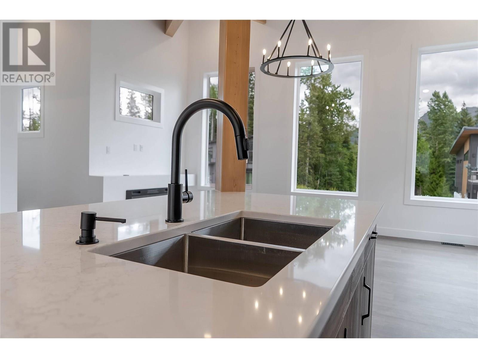 2 Huckleberry Place, Fernie, BC - Indoor Photo Showing Kitchen With Double Sink