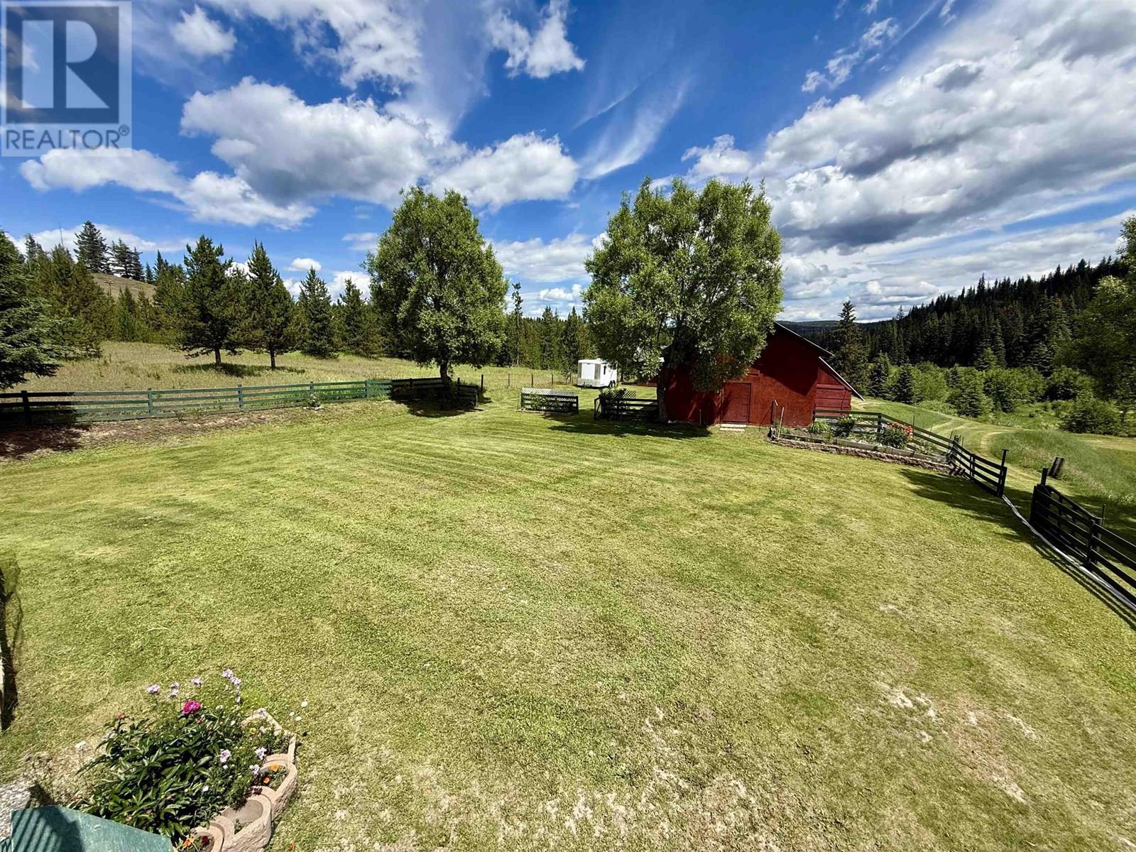 5307 Canim Hendrix Lake Road, 100 Mile House, BC - Outdoor With View