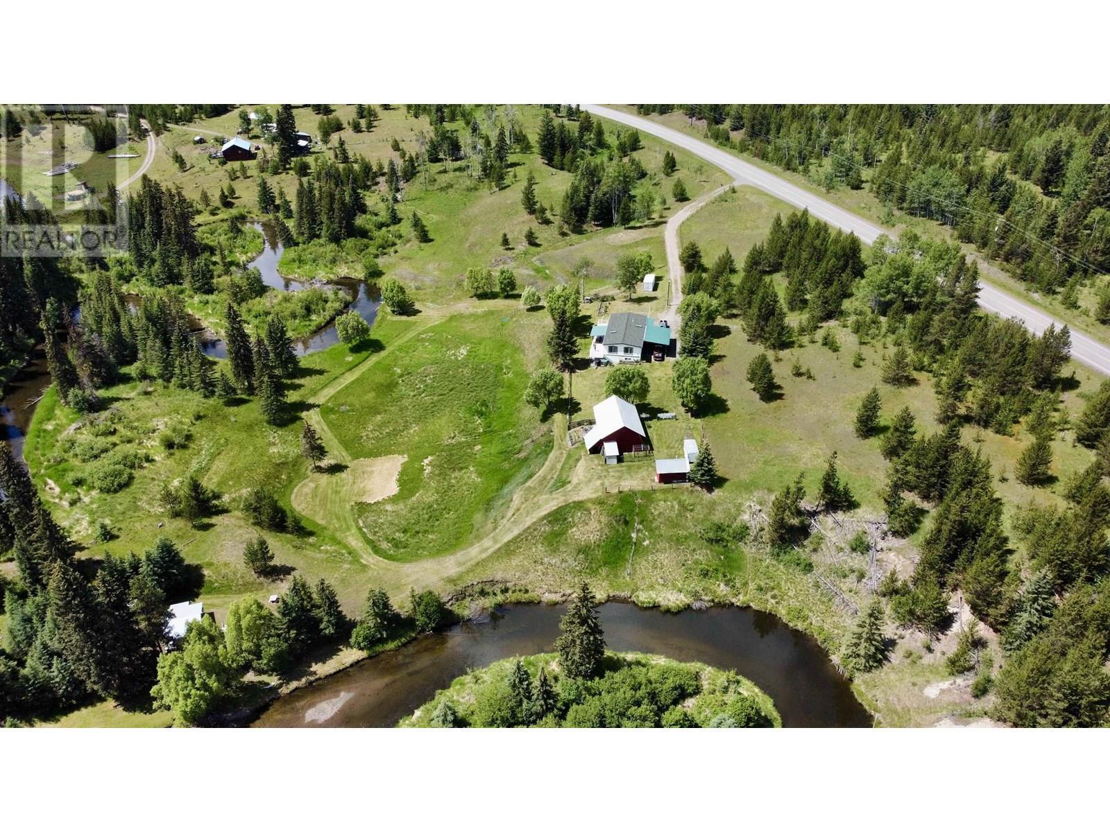 5307 Canim Hendrix Lake Road, 100 Mile House, BC - Outdoor With View