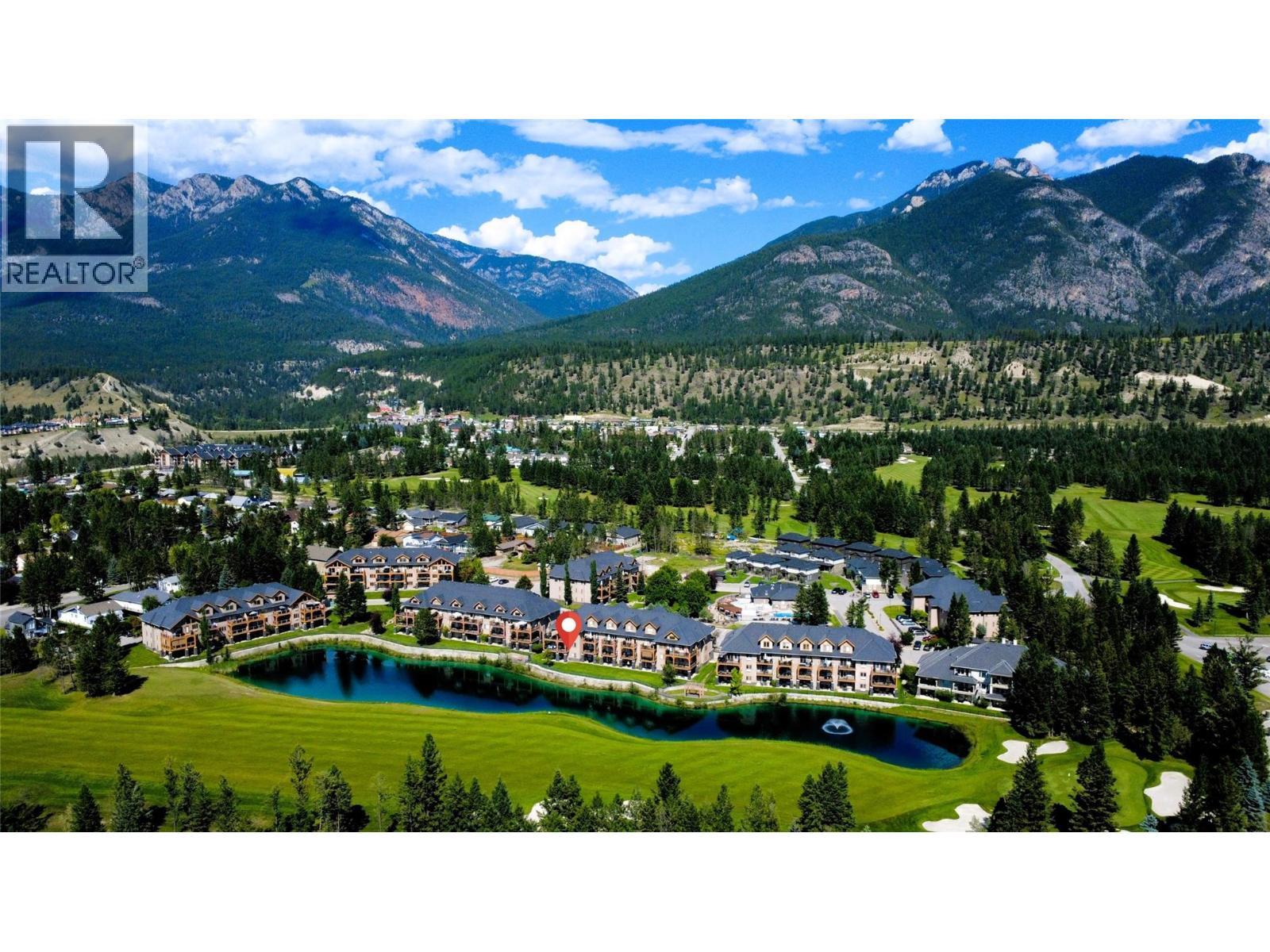 400 Bighorn Boulevard Unit# 416 F, Radium Hot Springs, BC - Outdoor With View