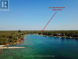 Set in exclusive Little Pine Tree Harbour. -