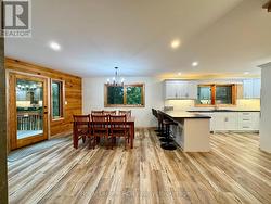 Walk out to patio-deck. -