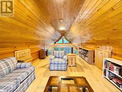 Huge space with vaulted ceiltings. -