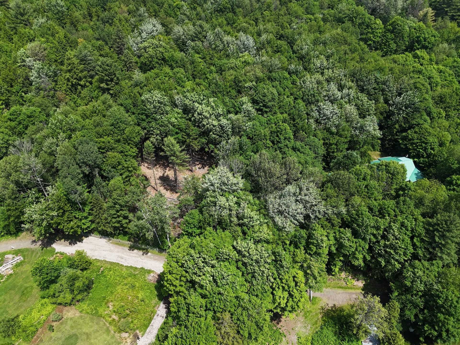 Aerial View - Rue Roger, Saint-Colomban, QC