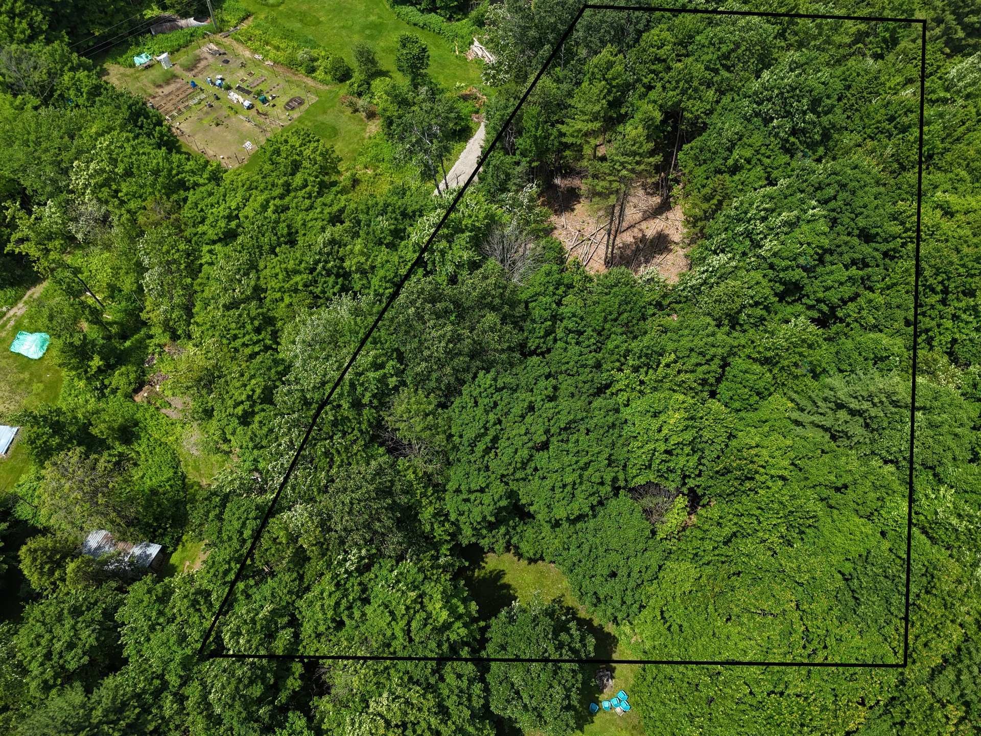 Aerial View - Rue Roger, Saint-Colomban, QC