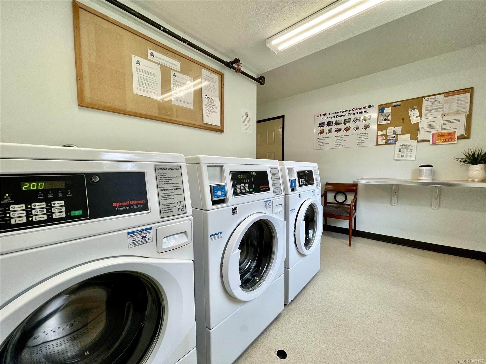 106-1991 Kaltasin Rd, Sooke, BC - Indoor Photo Showing Laundry Room