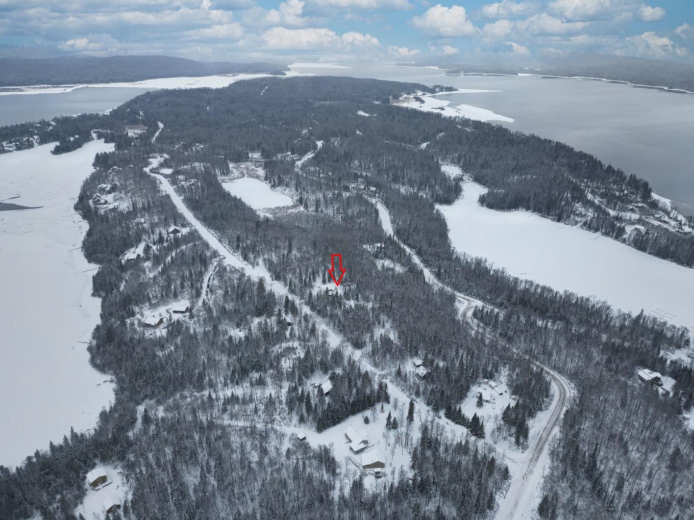 Aerial photo - 40 Ch. Des Érables, Saint-Michel-Des-Saints, QC - Outdoor With View