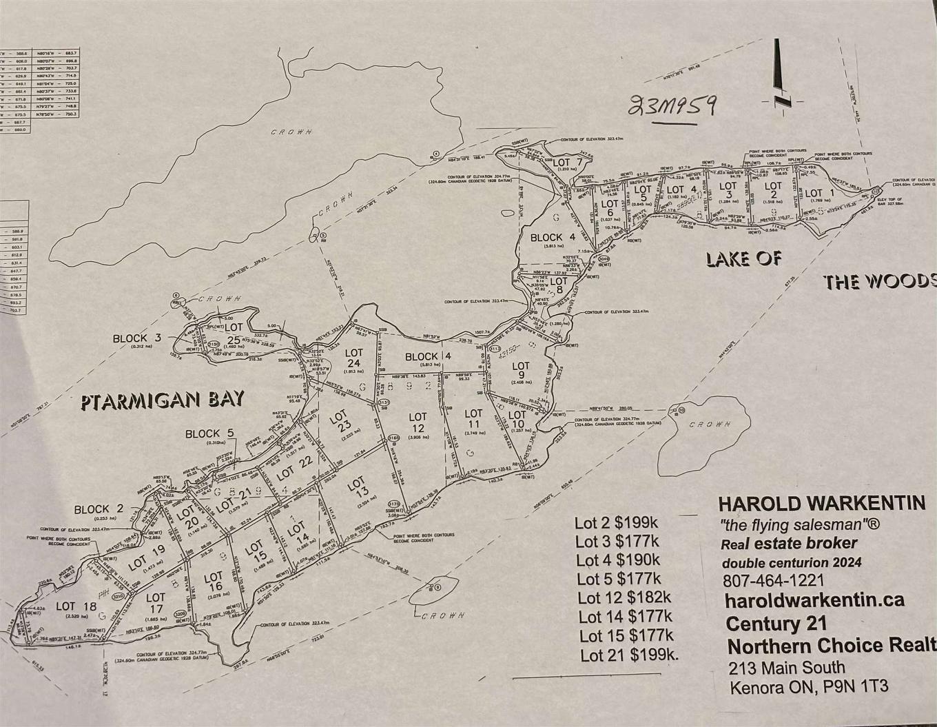 14 Five Point Island, Sw Of Kenora, ON