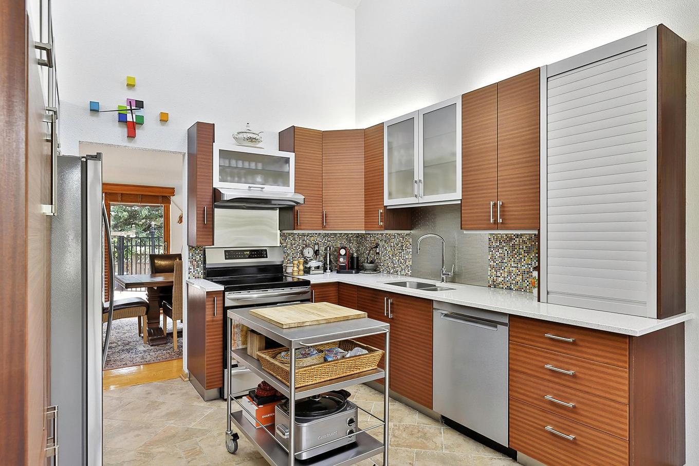 Cuisine - 1007 Rue Des Patriarches, Prévost, QC - Indoor Photo Showing Kitchen With Double Sink