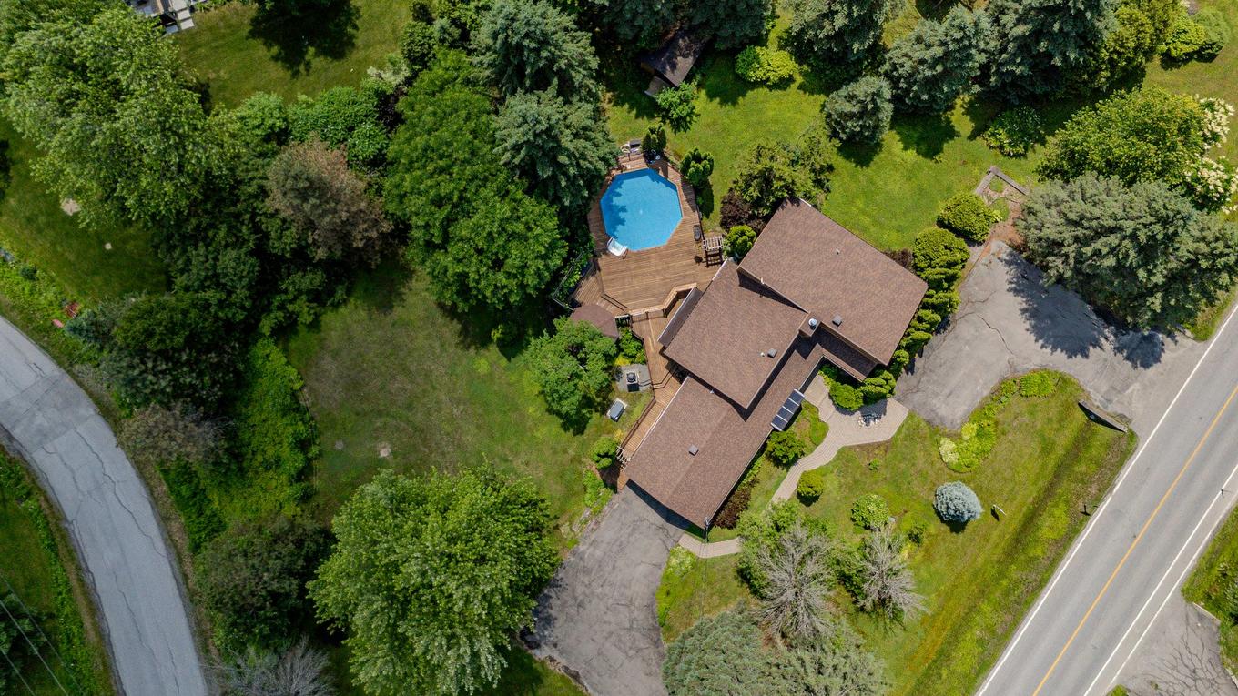 Photo aérienne - 1007 Rue Des Patriarches, Prévost, QC - Outdoor With View