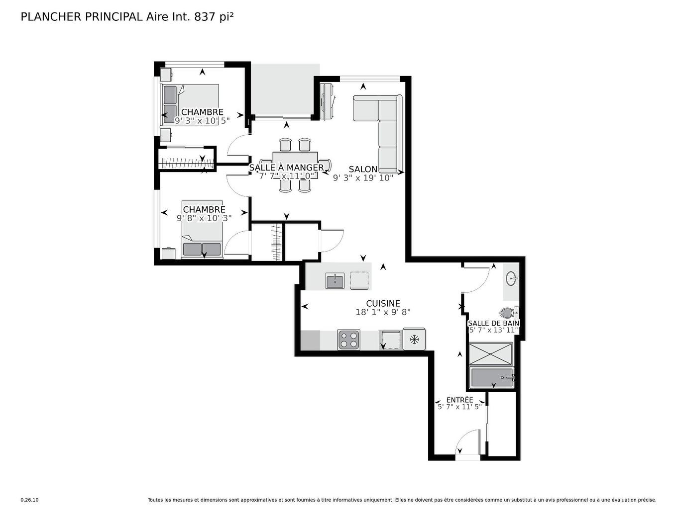 Plan (croquis) - 1005-3045 Boul. De L'Assomption, Montréal (Mercier/Hochelaga-Maisonneuve), QC - Other