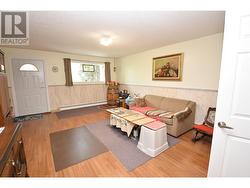 Family room in basement -