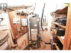 Hot water boiler heat unit -