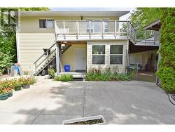 Walk out entrance to basement level -