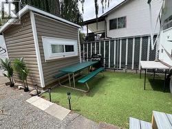 storage and tiki bar -