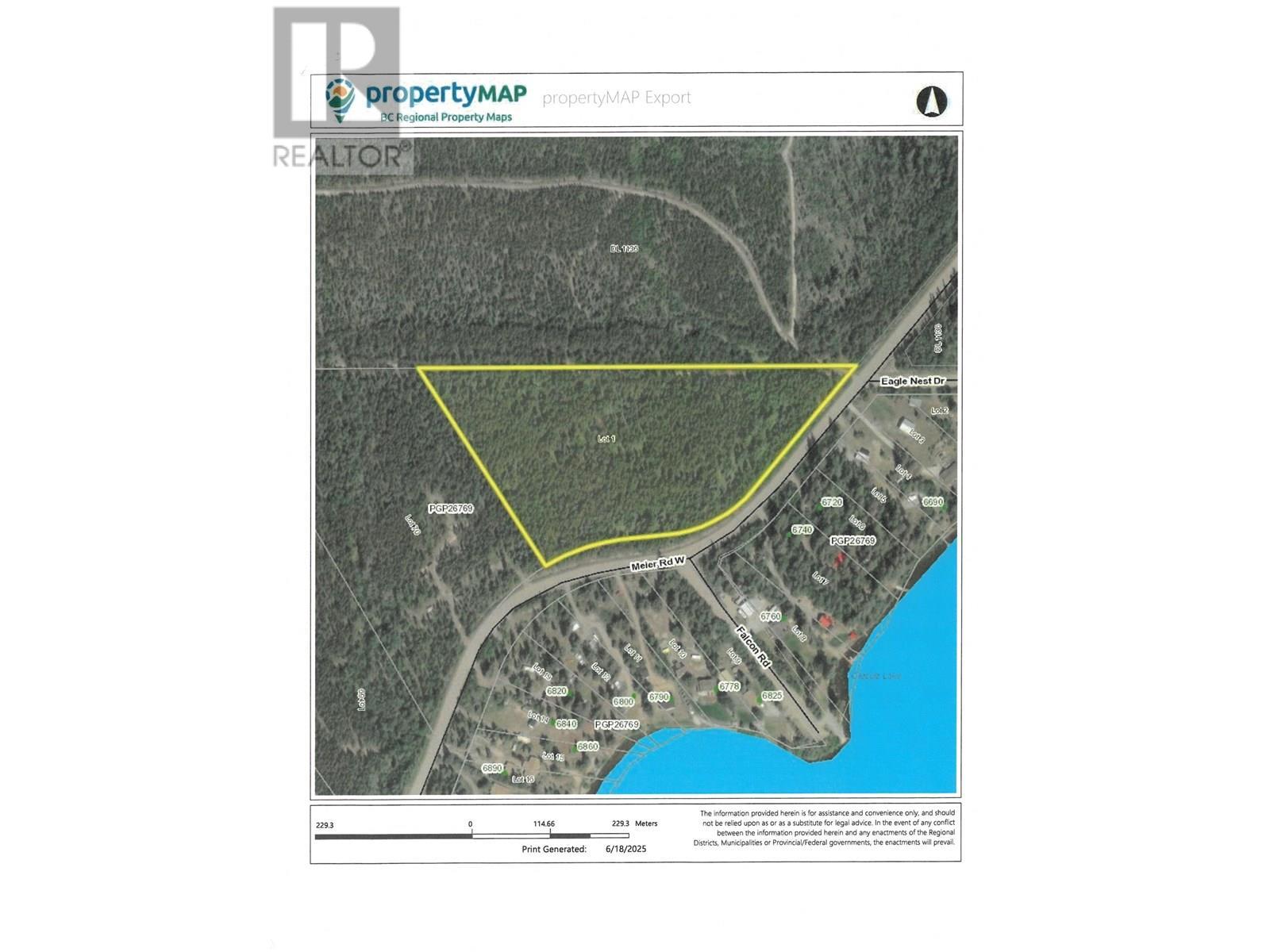 Lot 1 W Meier Road, Cluculz Lake, BC