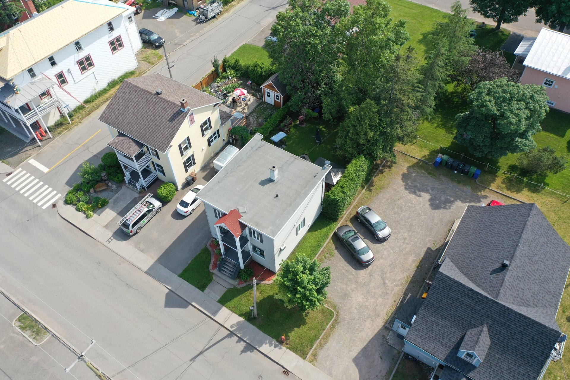 Aerial View - 662 Rue Taché, Saint-Pascal, QC - With View